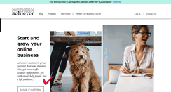 Desktop Screenshot of modernachiever.com